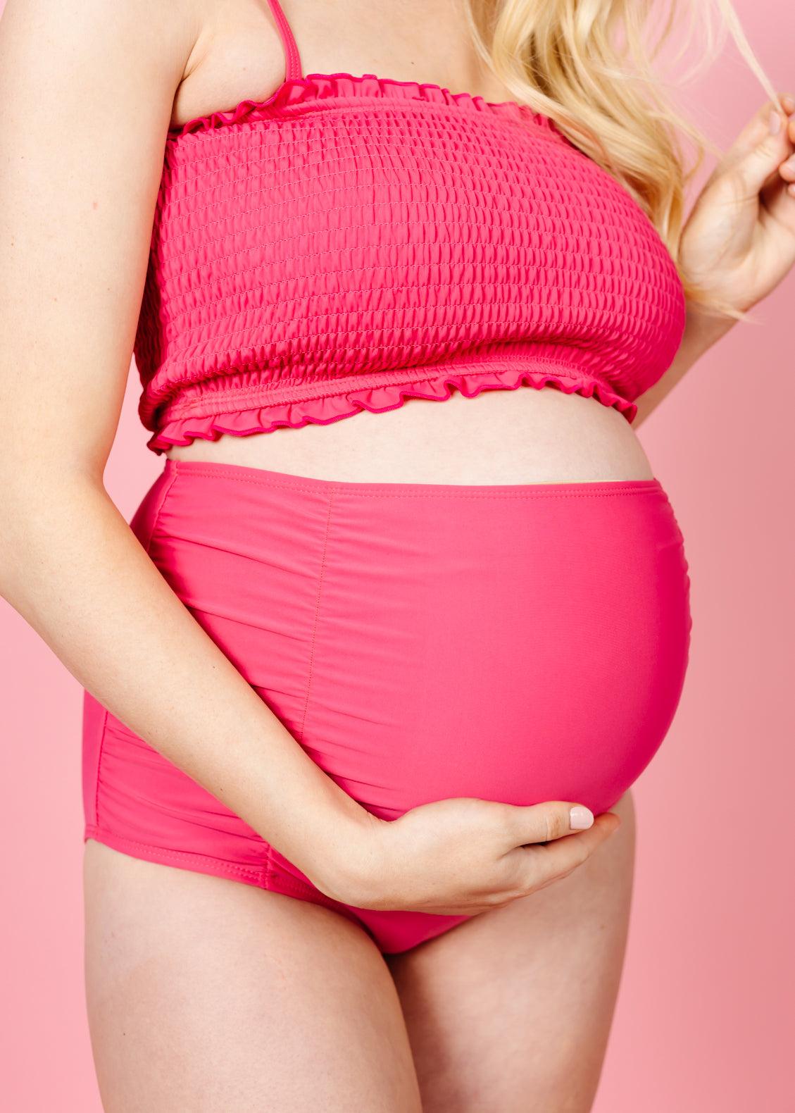 Maternity Bottoms | Pink Raspberry - Kortni Jeane