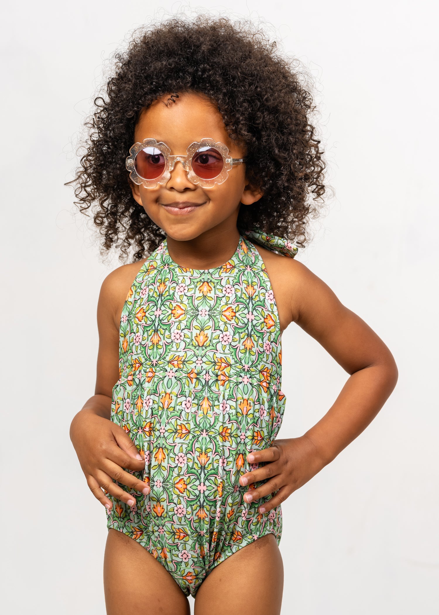 Girls Romper One-Piece | Kortni Jeane 🦄 | Mix n' Match Swimsuits