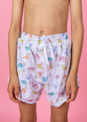 Teen Boy Swimsuit - Shorts - Dinos