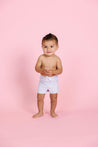Baby Boy Swimsuit - Shorts - Cotton Purple