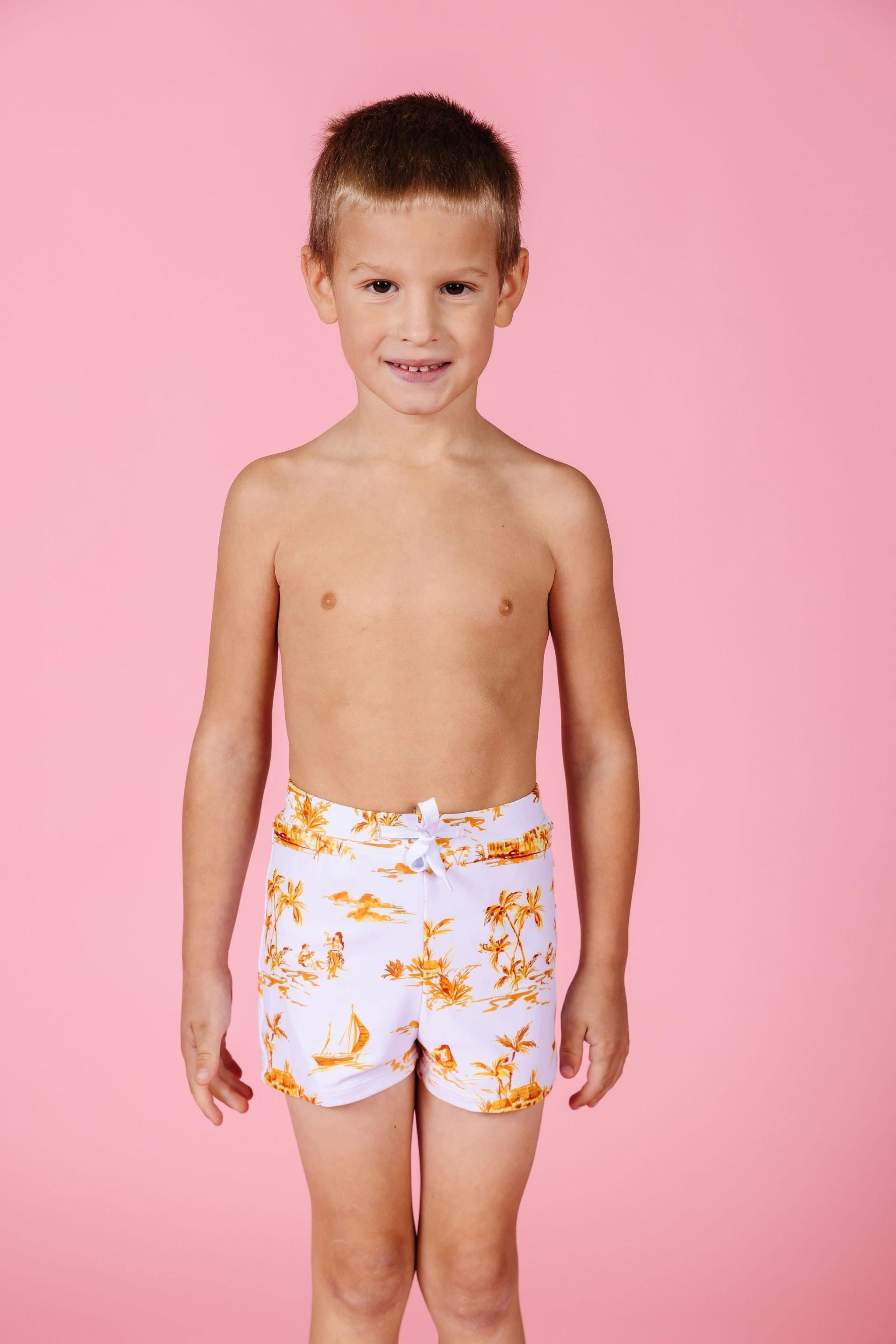 Boys Euro Swim Shorts Kortni Jeane 🦄 Mix n’ Match Swimsuits