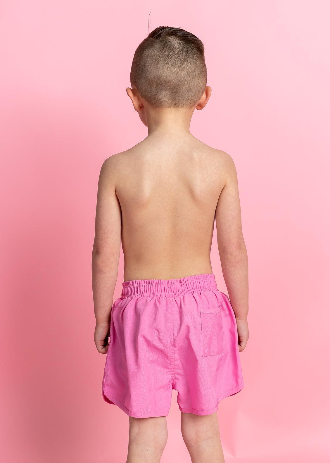 Boys Swimsuit - Shorts  - Sweet Pink