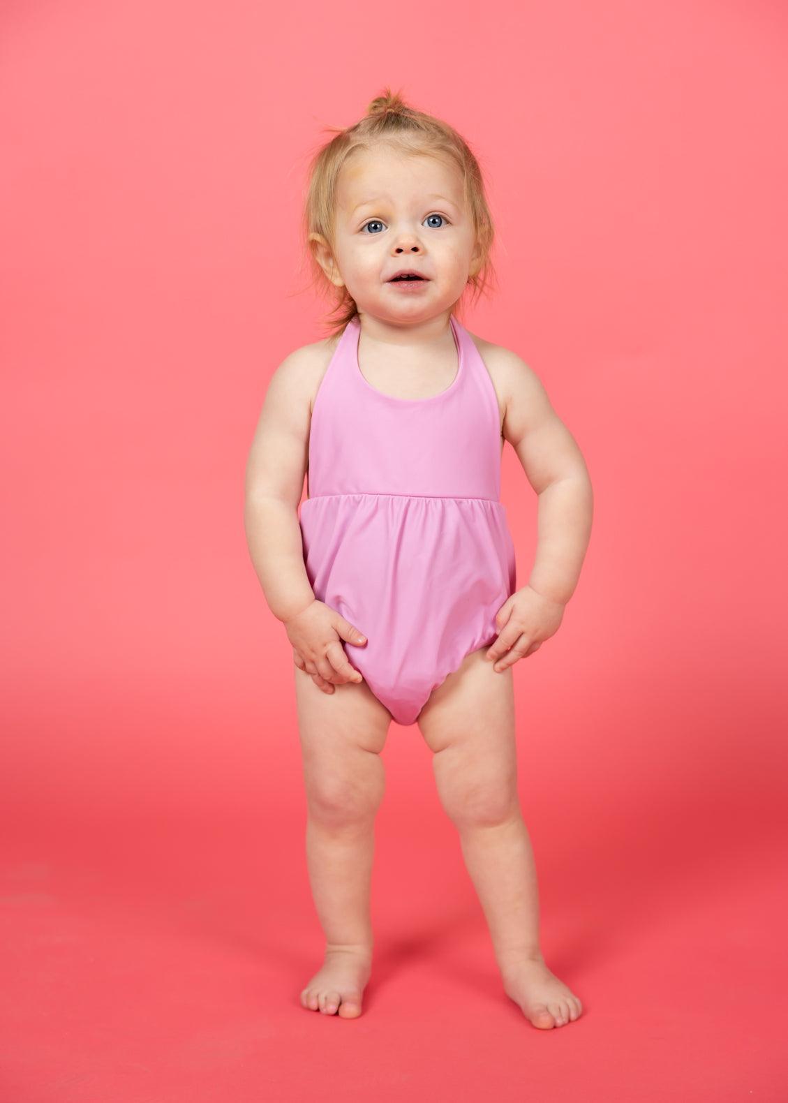 Ultimate Pink Baby Romper One-Piece