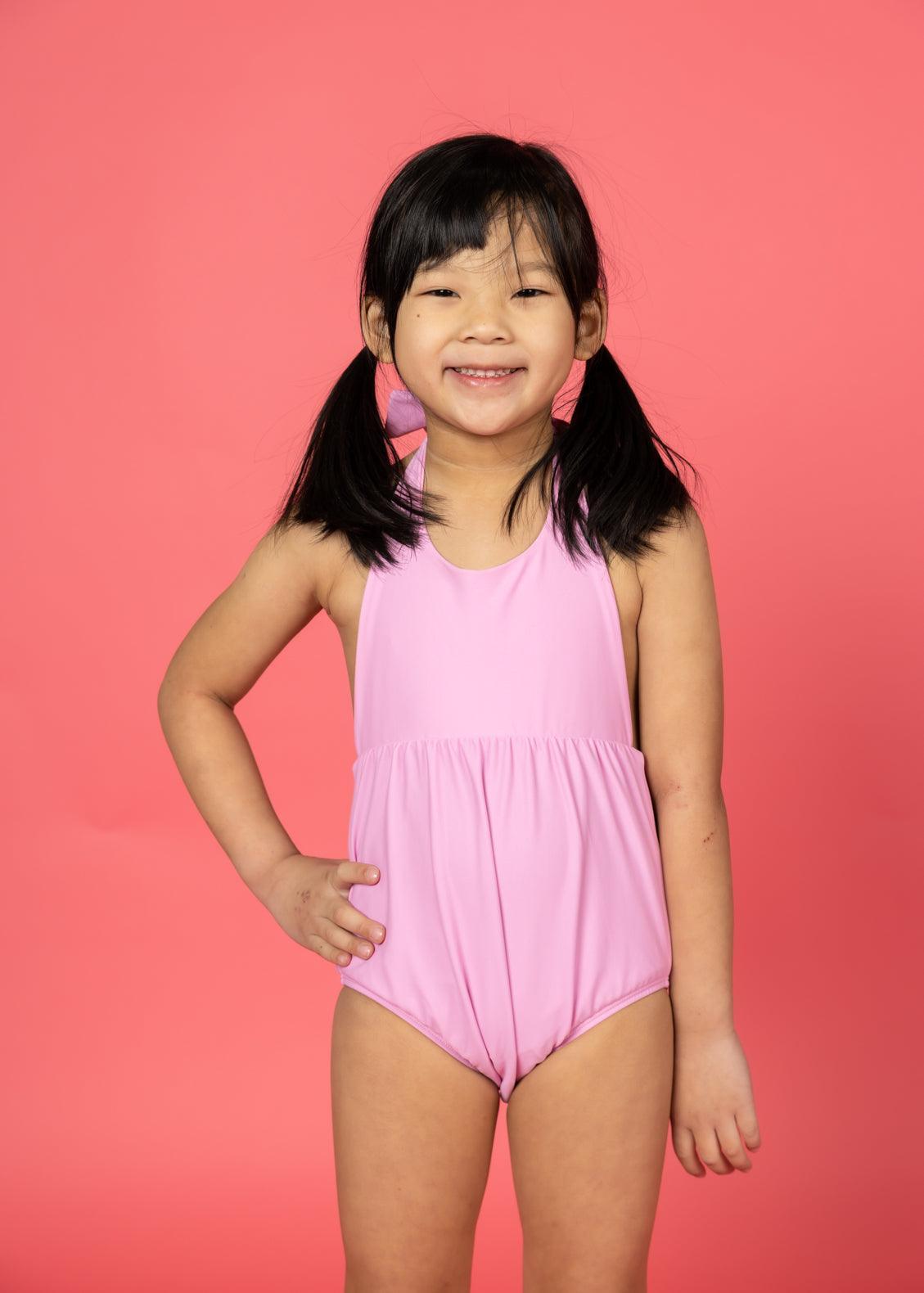 rose charm cotton race mini onepiece – BUNNY APARTMENT