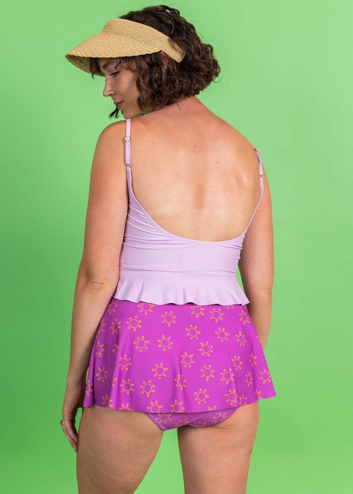 High-Waisted Swimsuit Bottom - Skirt - Suns