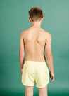Teen Boy Swimsuit - Shorts - Mellow Yellow