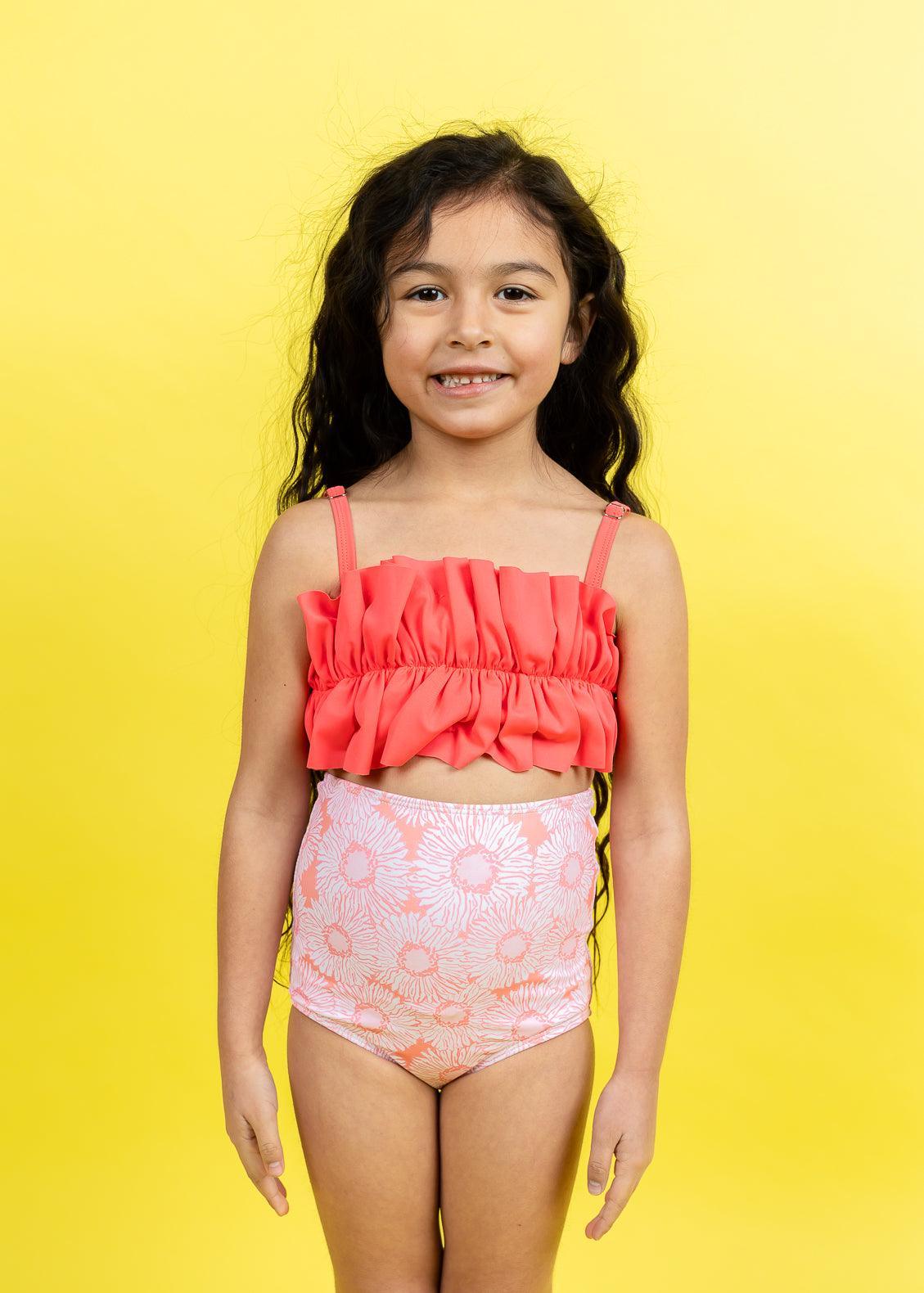 Girls HighWaisted Bottoms Kortni Jeane 🦄 Mix n’ Match Swimsuits