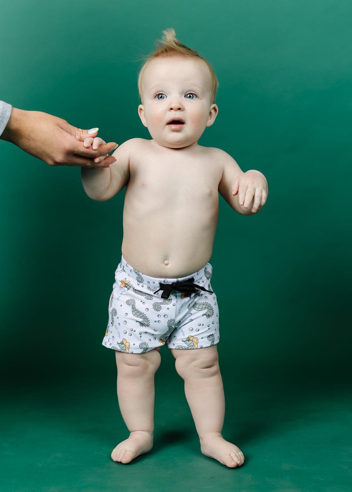 Baby Boy Swimsuit - Shorts - Sea-Haw