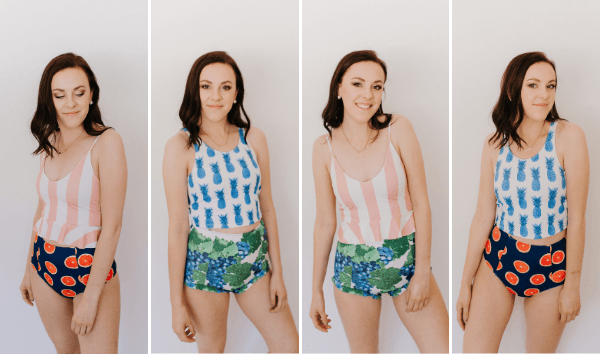 2 Swimmers, 4 Ways - Kortni Jeane