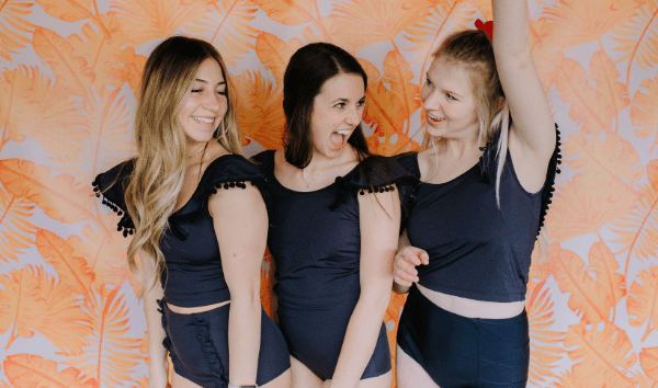 Swimmer Spotlight: The Flounce Top - Kortni Jeane