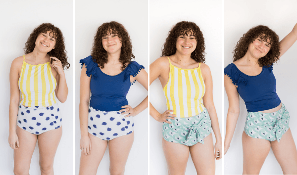 2 Swimmers, 4 Ways - Kortni Jeane