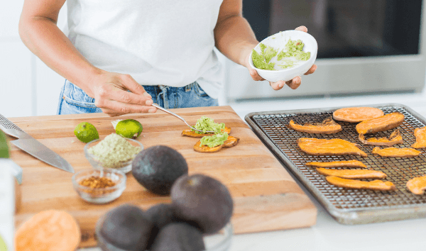 Avocado Sweet Potato Toast - Kortni Jeane