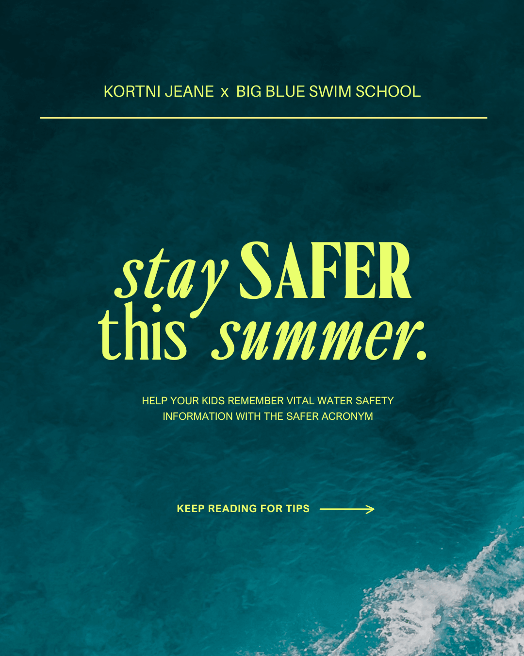 S.A.F.E.R: 6 Essential Water Safety Rules Every Parent Should Teach Their Kids