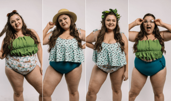 2 Swimmers, 4 Ways: The Jungle Collection - Kortni Jeane