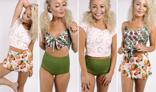 2 Swimmers, 4 Ways: The Fruity Collection - Kortni Jeane