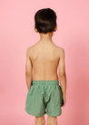 Boys Swimsuit - Shorts  - Meadow Green