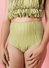 High-Waisted Bottoms | Pear Stripes - Kortni Jeane