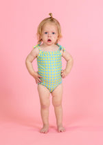 Baby Girl One-Piece Swimsuit - Block Party
