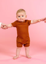 Youth Simply One-Piece | Ribbed Caramel