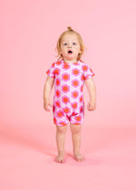 Baby Girl/Boy Swimsuit Rashguard One-Piece - Disco Daisy