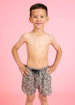 Boys Swimsuit - Shorts  - Antique Daisy