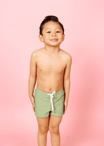 Boys Swimsuit - Shorts  - Meadow Green