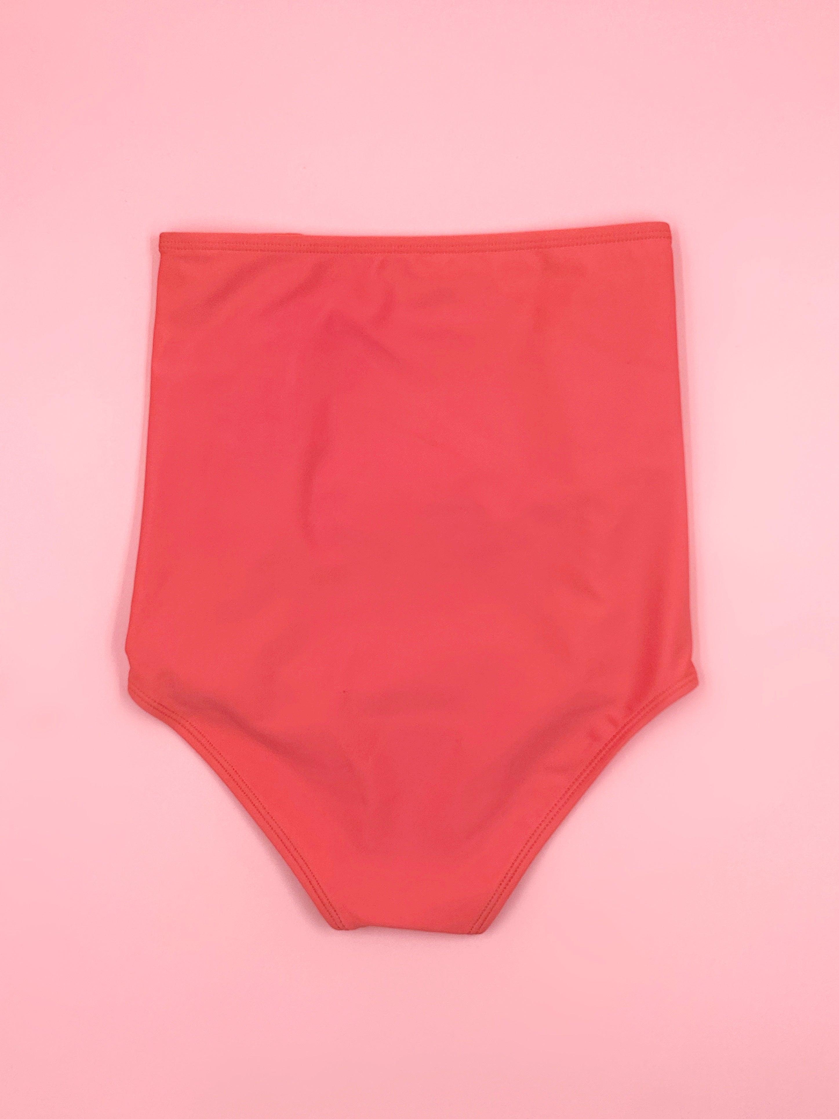 Youth Down in Front Ruffle Bottoms | Deep Coral - Kortni Jeane