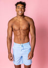 Mens Swimsuit - Trunks - Barely Blue