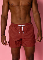 Mens Swimsuit - Shorts - Amber Brown