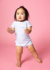 Baby Girl/Boy Swimsuit Rashguard One-Piece - Light Blue Stripe