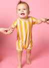 Baby Girl/Boy Swimsuit Rashguard One-Piece - Vintage Triangles