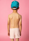 Boys Swimsuit - Shorts  - Ribbed Whipped Peach