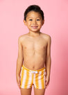 Boys Swimsuit - Shorts  - Vintage Triangles