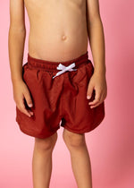 Boys Swimsuit - Shorts  - Amber Brown