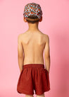 Boys Swimsuit - Shorts  - Amber Brown