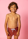 Boys Swimsuit - Shorts  - Amber Brown