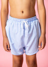 Mini Retro Shorties | Barely Blue - Kortni Jeane