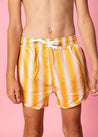 Teen Boy Swimsuit - Shorts - Vintage Triangles