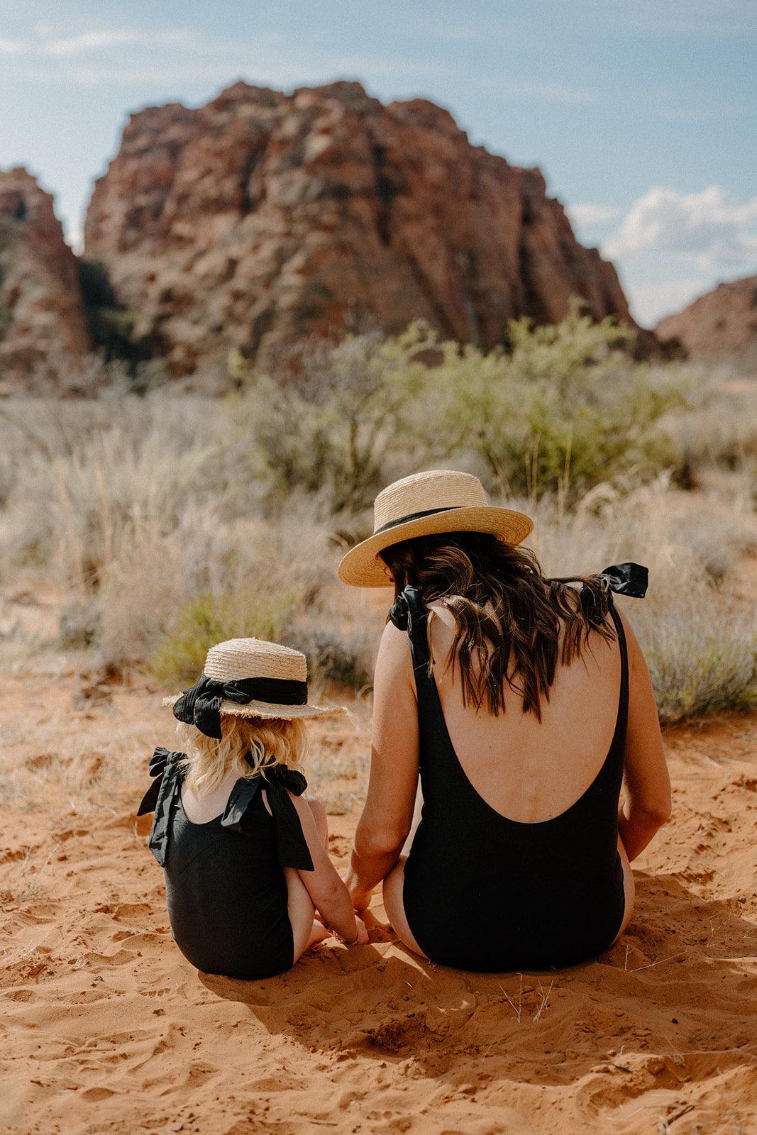 Mini Everyday One-Piece | Black - Kortni Jeane