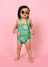 Baby Girl One-Piece Swimsuit - Big Bloom