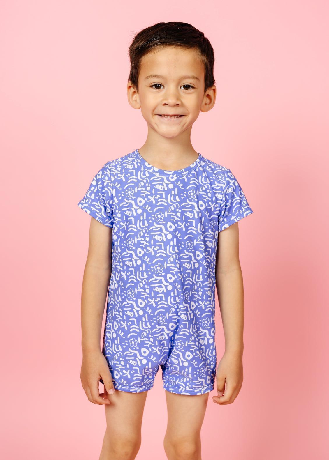 Mini Shorties Rashguard (Unisex) | Doodles - Kortni Jeane