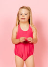 Mini Romper One-Piece | Pink Raspberry - Kortni Jeane