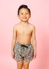 Boys Swimsuit - Shorts  - Antique Daisy