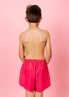 Youth Retro Shorties | Pink Raspberry - Kortni Jeane