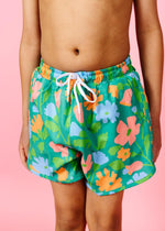 Teen Boy Swimsuit - Shorts - Big Bloom