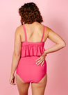Extended High-Waisted Bottoms | Pink Raspberry - Kortni Jeane