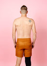 Mens Swimsuit - Trunks - Caramel