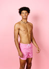 Men's Retro Shorties | Sweet Pink - Kortni Jeane