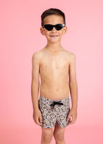 Boys Swimsuit - Shorts  - Antique Daisy