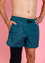 Mens Swimsuit - Shorts - Midnight Teal